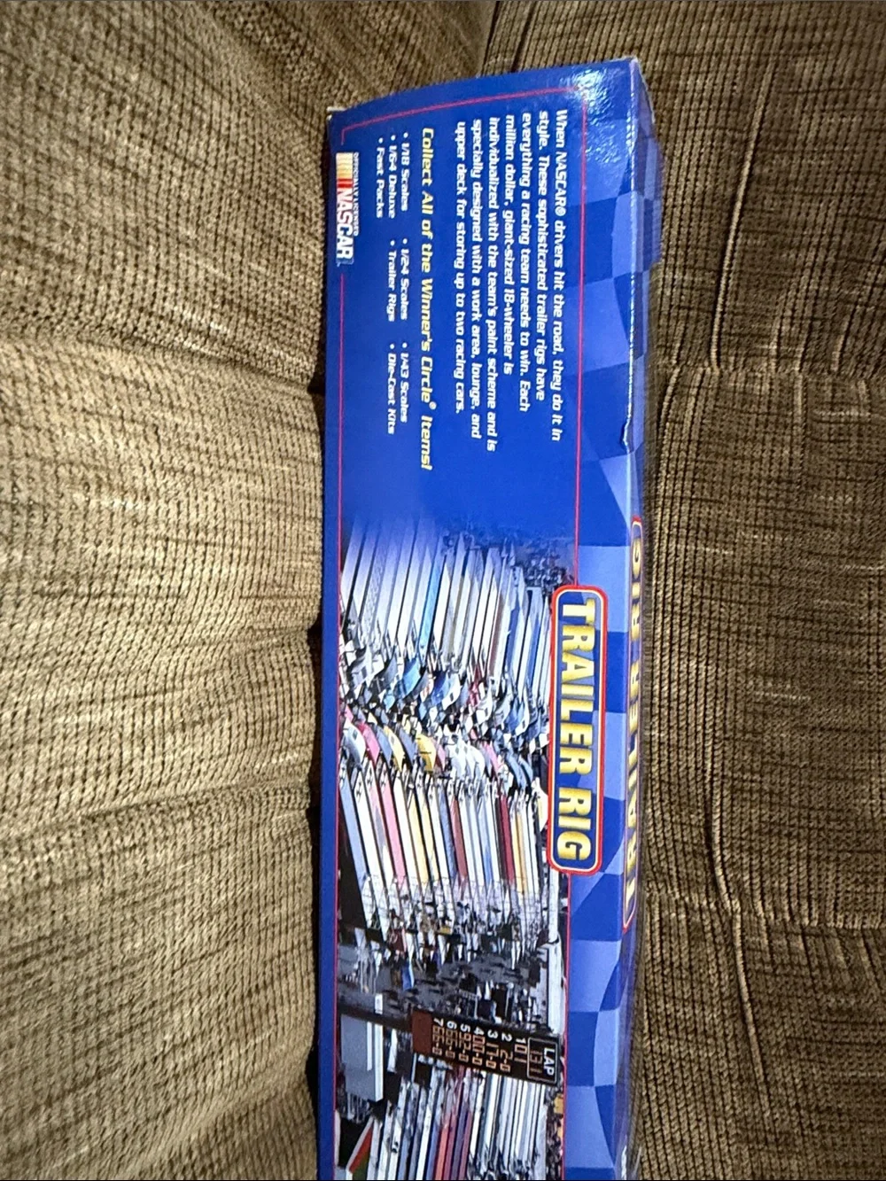 Nascar Dupont Blue & Yellow #24 Trailer Rig Toy